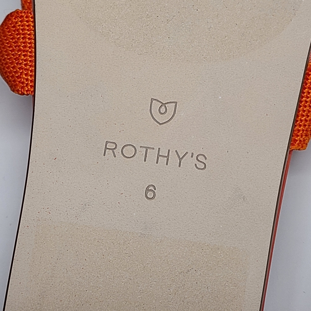Rothy's Red and Orange Sandals - Picture 8 of 8